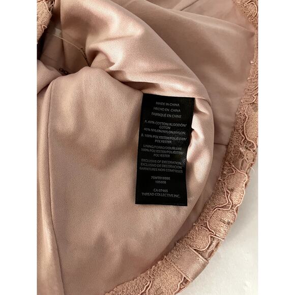 NEW Bebe Women's Corded Lace Bustier With Chiffon Tie 4 - Picture 6 of 8